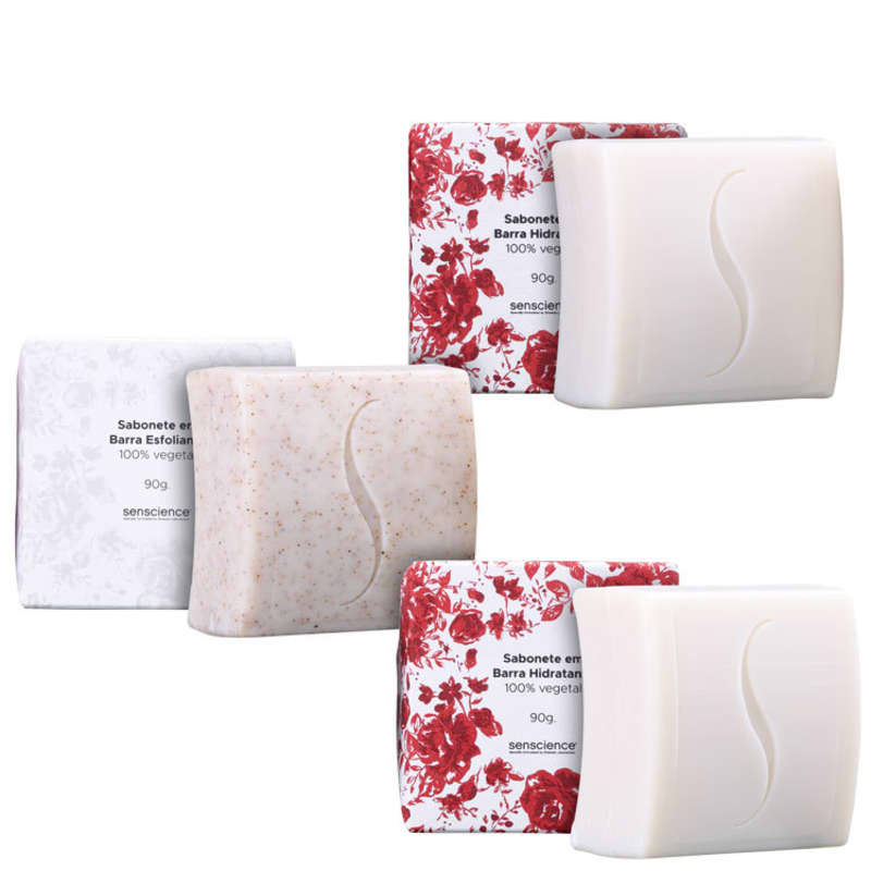 Kit Senscience - Sabonetes em Barra 3x90g Menor preço em Kit Senscience - Sabonetes em Barra 3x90g