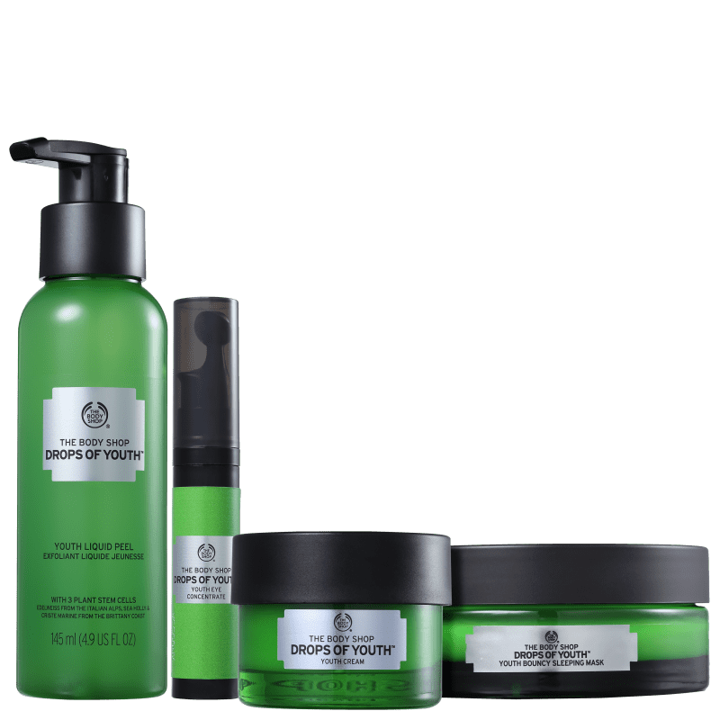 Kit The Body Shop Drops Of Youth de Hidratação (4 Produtos)