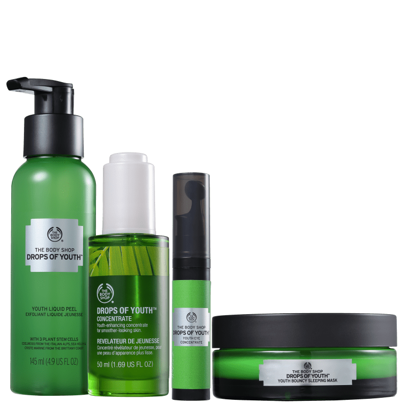 Kit The Body Shop Drops Of Youth de Tratamento (4 Produtos)