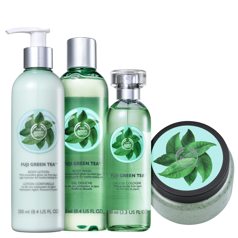 Kit The Body Shop Fuji Green Tea Hidratante (4 Produtos)