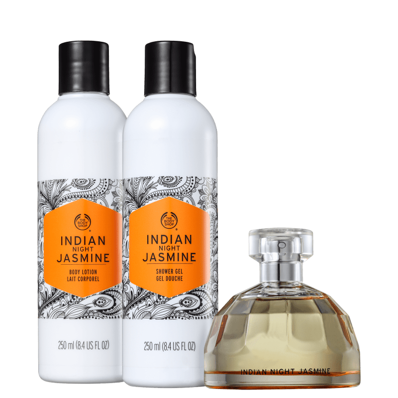 Kit The Body Shop Indian Night Jasmine (3 Produtos)