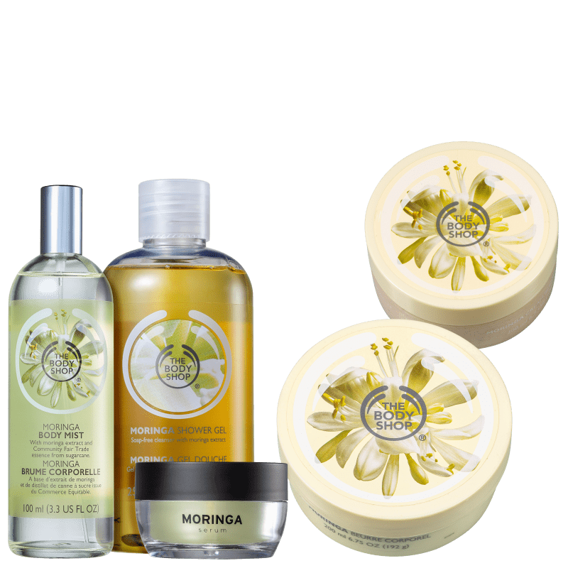 Kit The Body Shop Moringa (5 produtos)