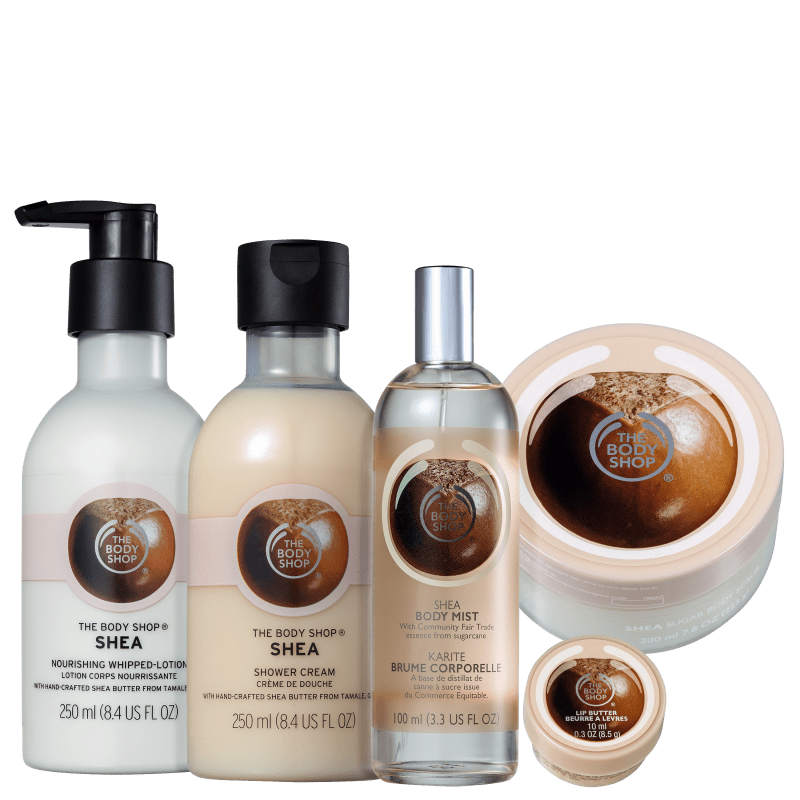 Kit The Body Shop Shea Hidratação Intensa (5 Produtos)
