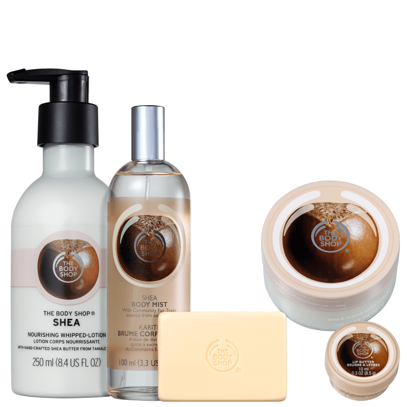 Kit The Body Shop Shea Karité (5 Produtos)