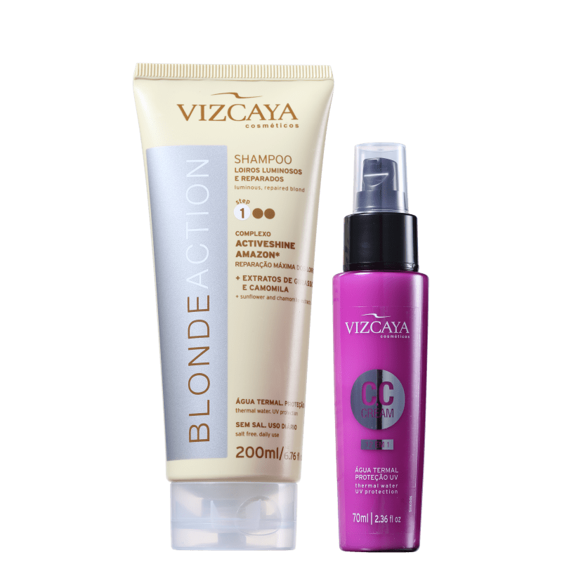 Kit Vizcaya Blonde Action CC Cream (2 Produtos)