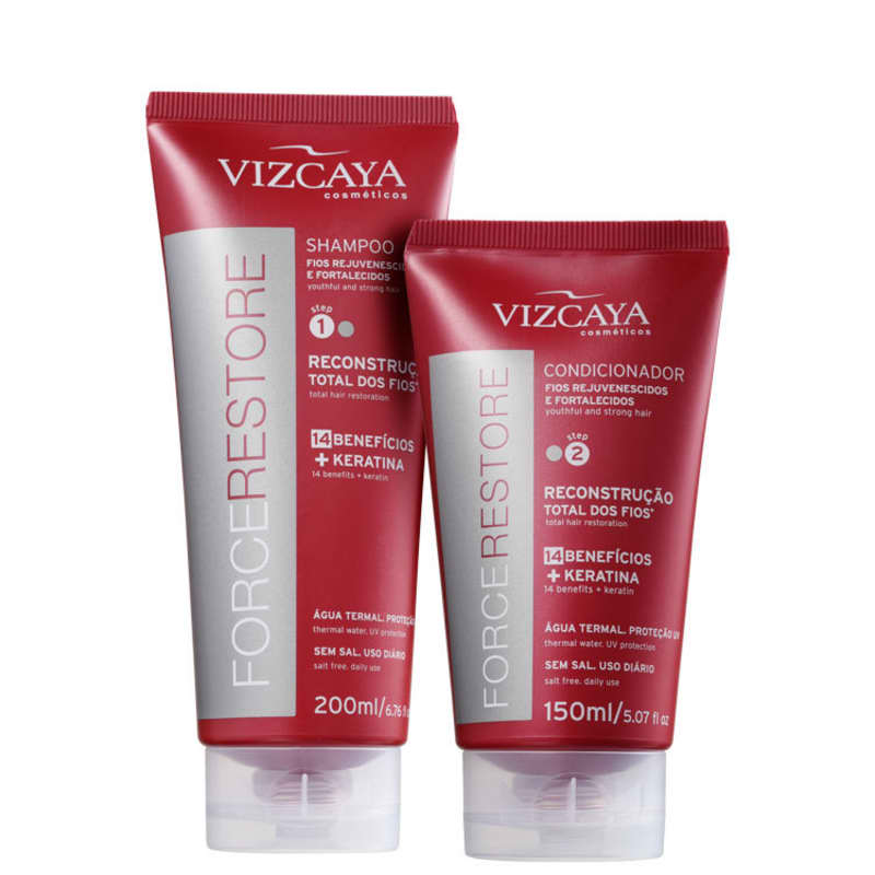 Kit Vizcaya Force Restore Duo (2 Produtos)