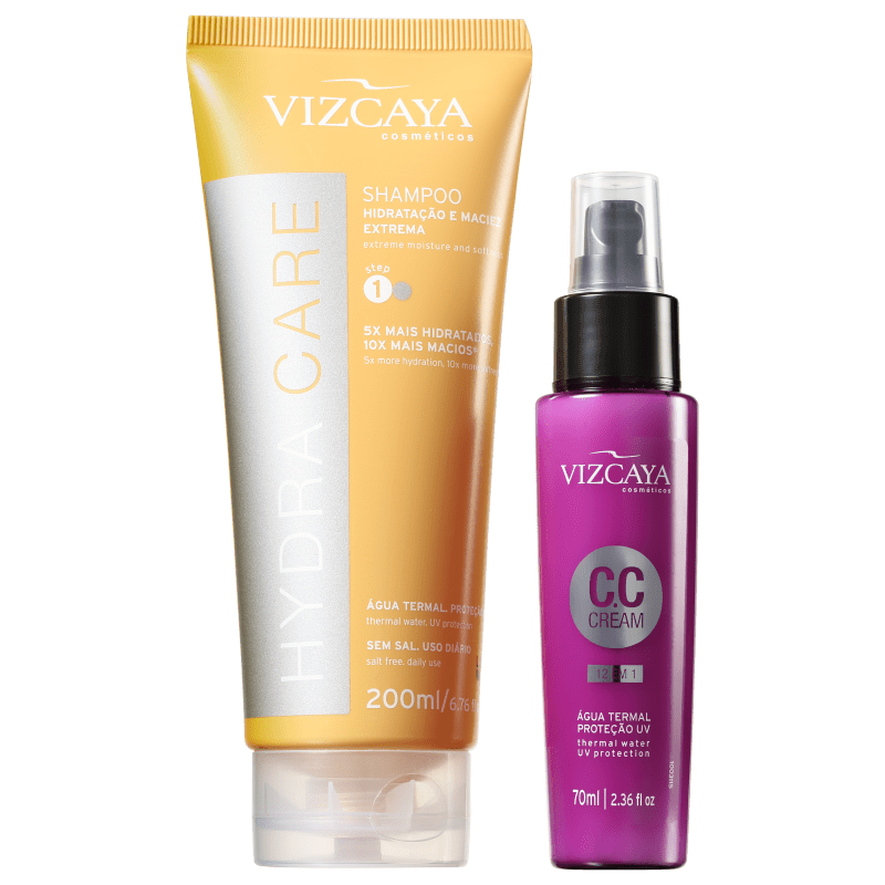 Kit Vizcaya Hydra Care CC Cream (2 Produtos)