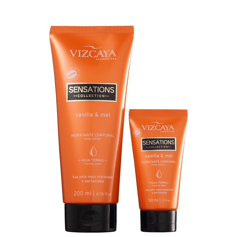 Kit Vizcaya Sensations Vanilla &, Mel (2 Produtos)