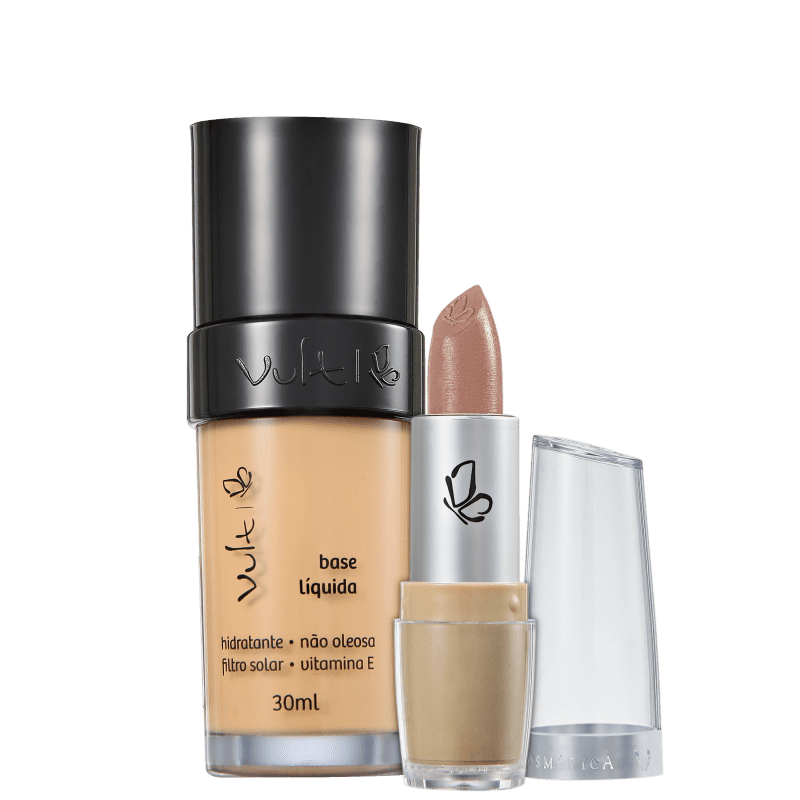 Kit Vult Make Up 03 Bege Rosa Duo (2 produtos)