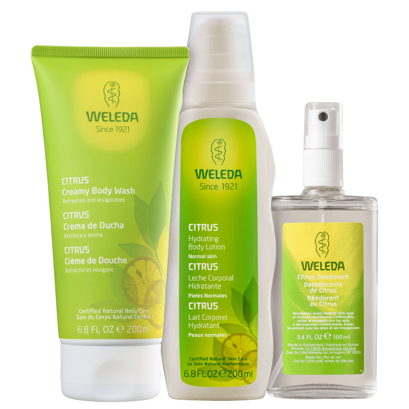 Kit Weleda Citrus (3 Produtos)