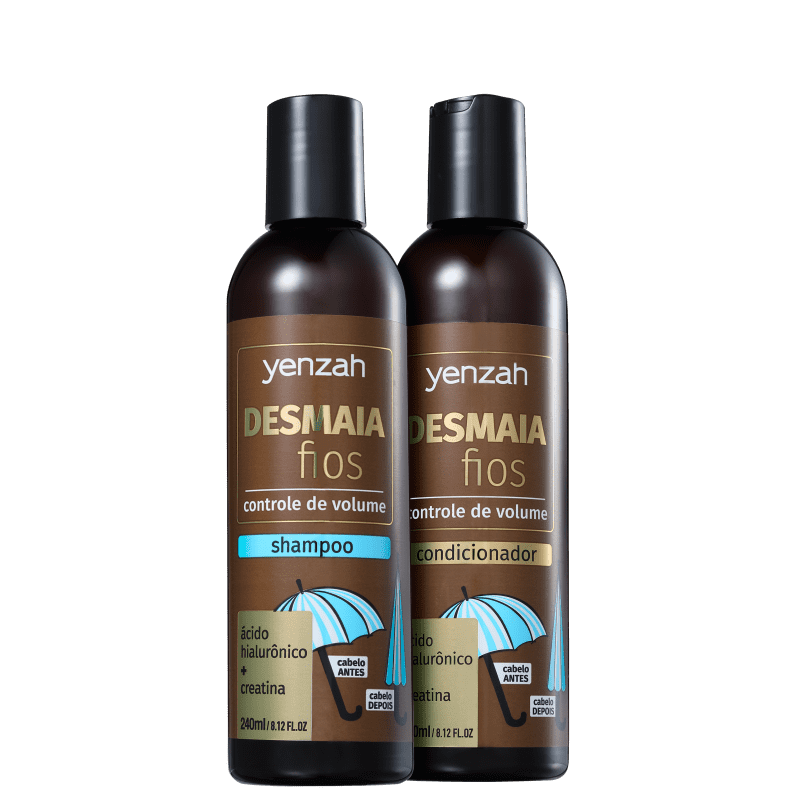 Kit Yenzah Desmaia Fios Duo (2 Produtos)