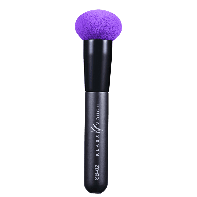Klass Vough Sponge Brush Oval Preto - Pincel para Base