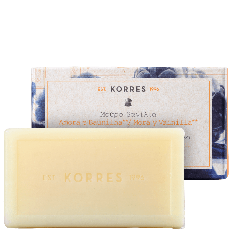 Korres Amora e Baunilha - Sabonete em Barra 90g