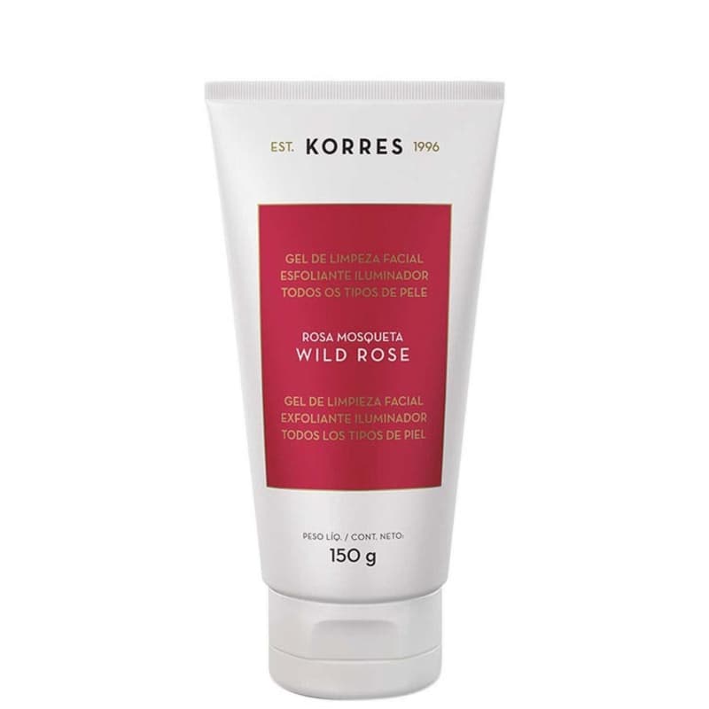 Korres Wild Rose - Gel Esfoliante Iluminador 150g