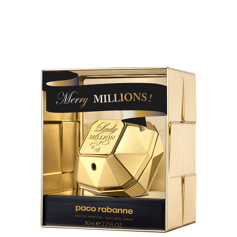 Lady Million Edição Limitada Paco Rabanne Eau de Parfum - Perfume Feminino 80ml