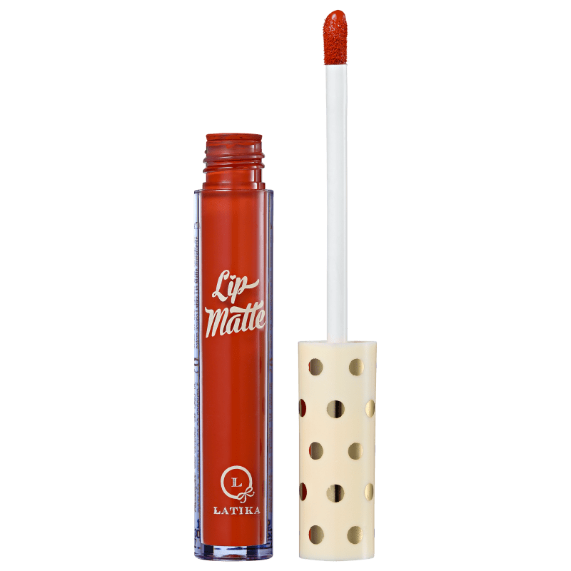 Latika Lip Coral Nº11 - Batom Líquido Matte 4ml
