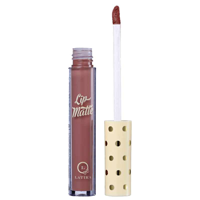 Latika Lip Nude Nº34 - Batom Líquido Matte 4ml