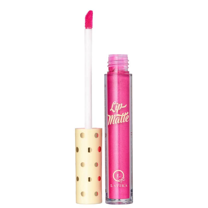 Latika Lip Rosa Nº 44 - Batom Líquido Metálico 4ml Menor preço em Latika Lip Rosa Nº 44 - Batom Líquido Metálico 4ml