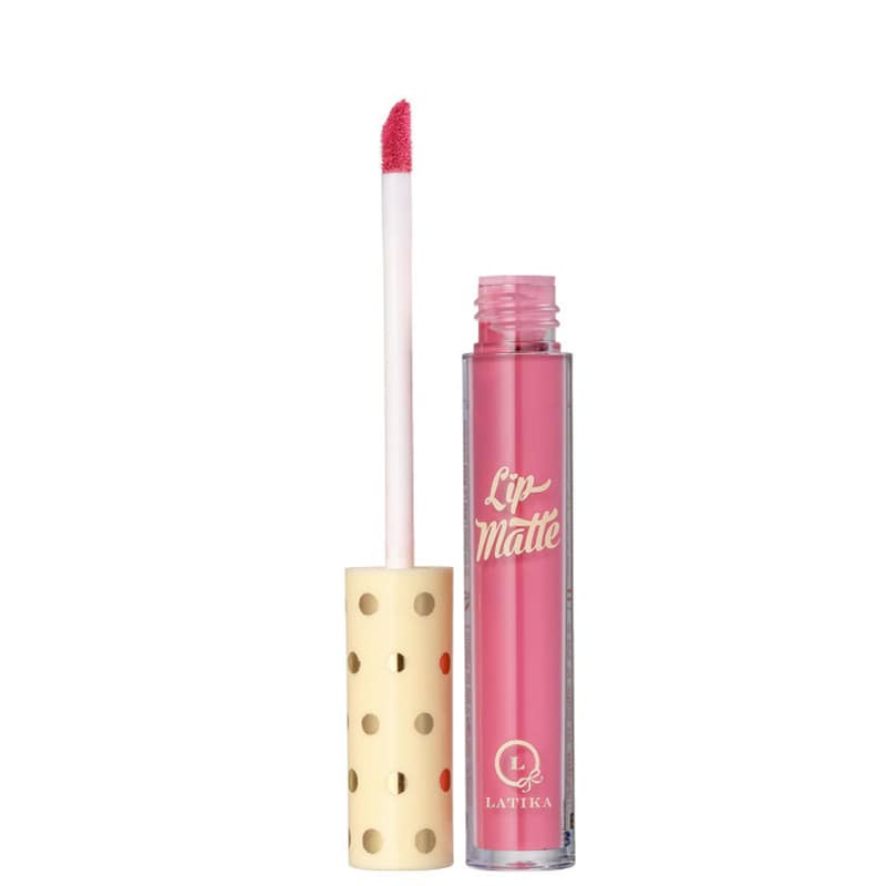 Latika Lip Rosa Nº 6 - Batom Líquido Matte 4ml