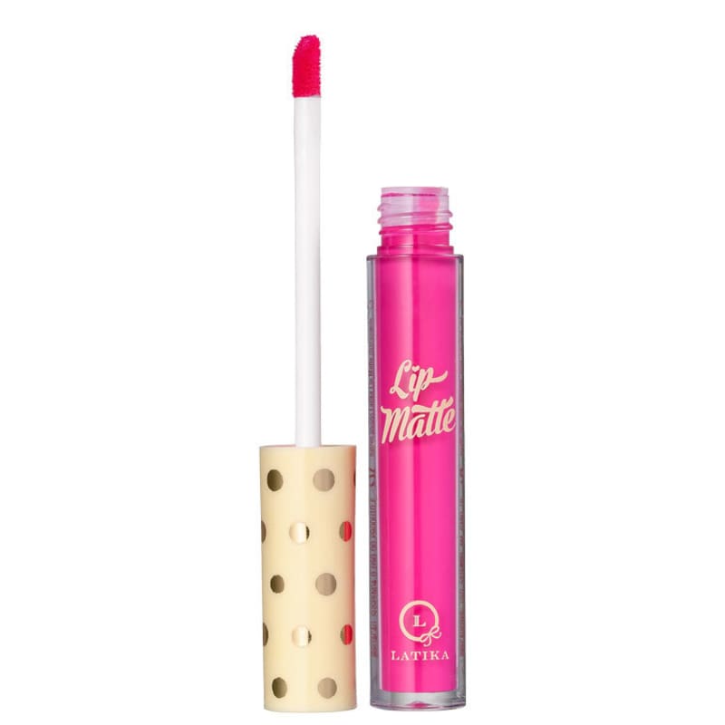 Latika Lip Rosa Nº 8 - Batom Líquido Matte 4ml