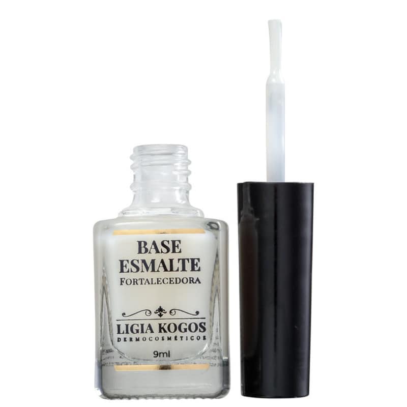 Ligia Kogos Base Esmalte para Unhas Fracas - Base Fortalecedora 9ml