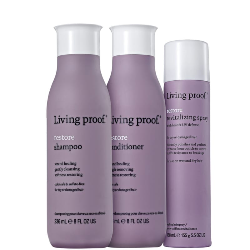 Kit Living Proof Restore Revitalizing (3 Produtos)