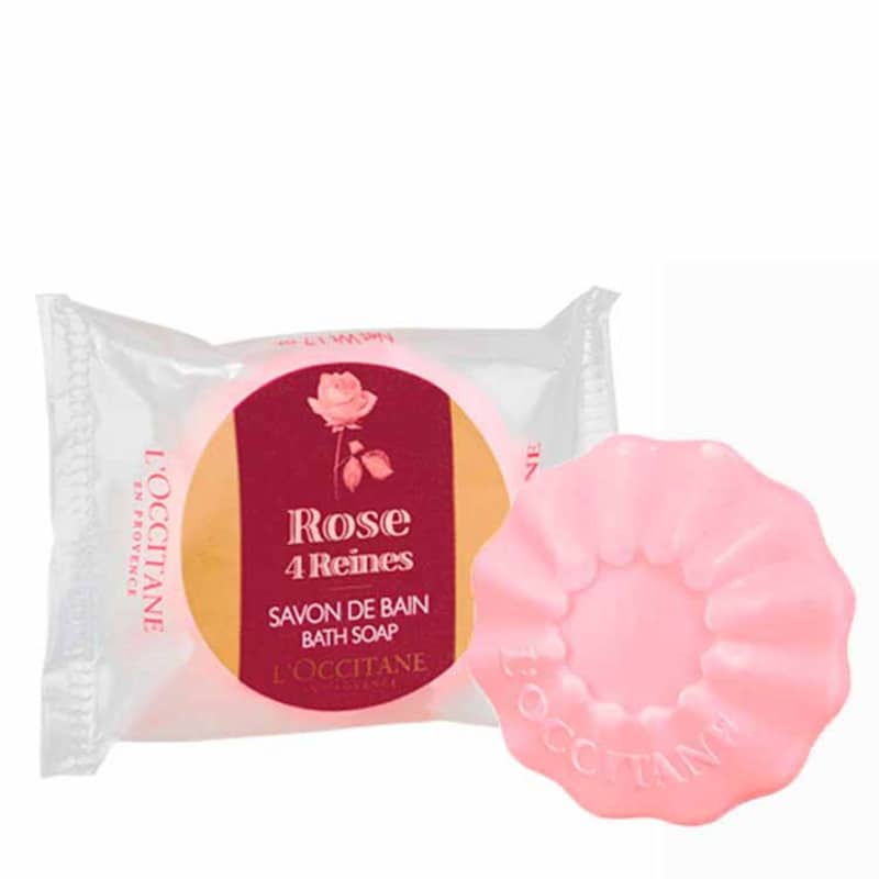 L Occitane Rose 4 Reines Savon De Bain Sabonete Rosas 50g Beleza Na Web