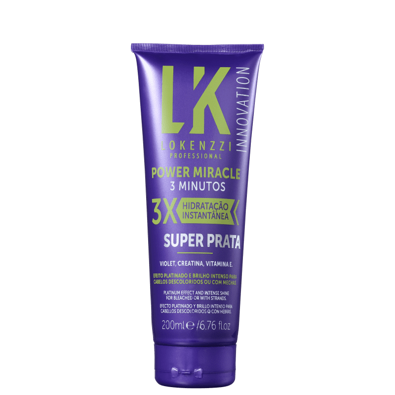 Lokenzzi Power Miracle - Máscara Desamareladora 200ml