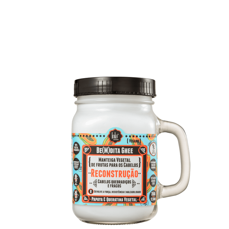 Lola Cosmetics Be(M)dita Ghee Reconstrução - Máscara Capilar 350g