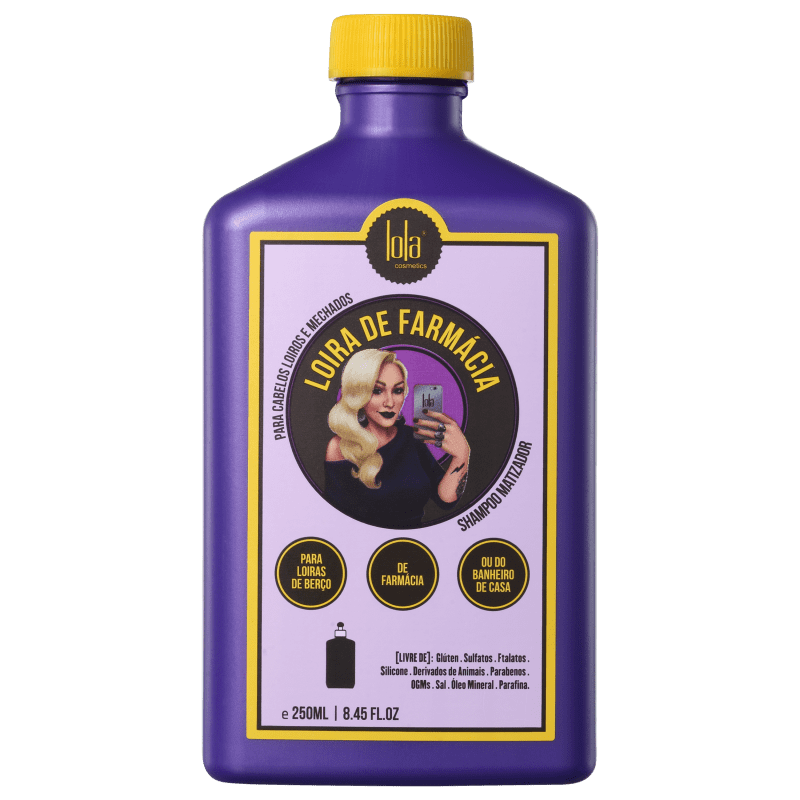 Lola Cosmetics Loira de Farmácia Matizador - Shampoo 250ml