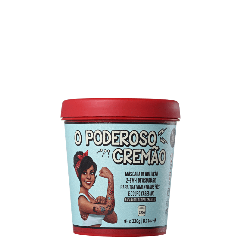 Lola Cosmetics O Poderoso Cremão 2 em 1 - Máscara Capilar 230g