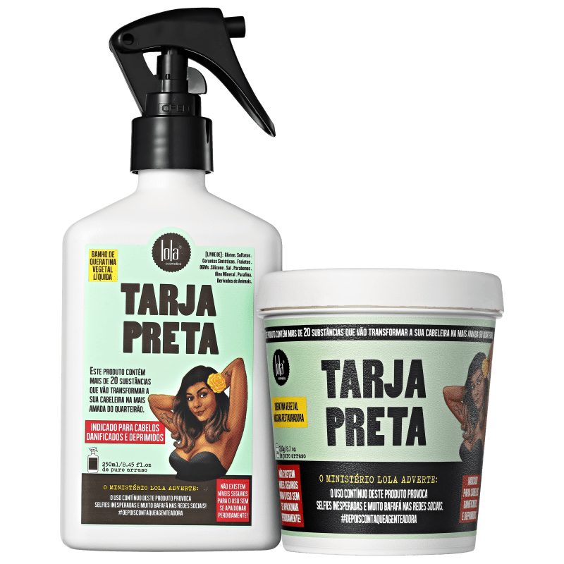 Kit Lola Cosmetics Tarja Preta (2 Produtos)