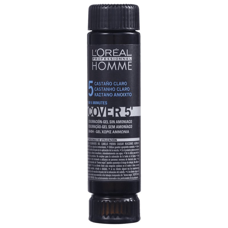 L'Oréal Professionnel Homme Cover 5 Castanho Claro 5 - Coloração 1x50ml