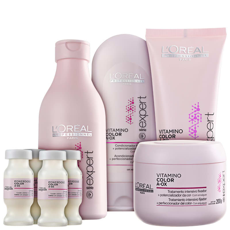 Kit L'Oréal Professionnel Expert Vitamino Color A.OX Full (5 Produtos)