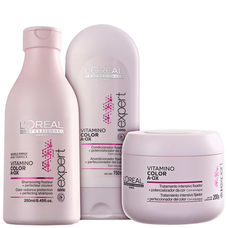 Kit L'Oréal Professionnel Expert Vitamino Color A.OX Trio (3 Produtos)
