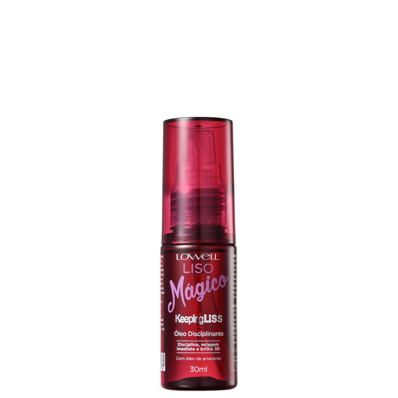 Lowell Keeping Liss Liso Mágico - Óleo Capilar 30ml