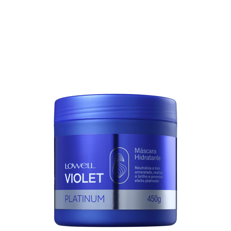 Lowell Violet Platinum - Máscara Matizadora 450g