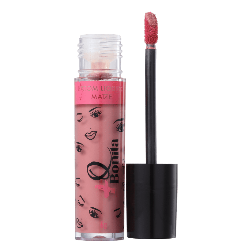 Mais Q Bonita 01 - Batom Líquido Matte 6g