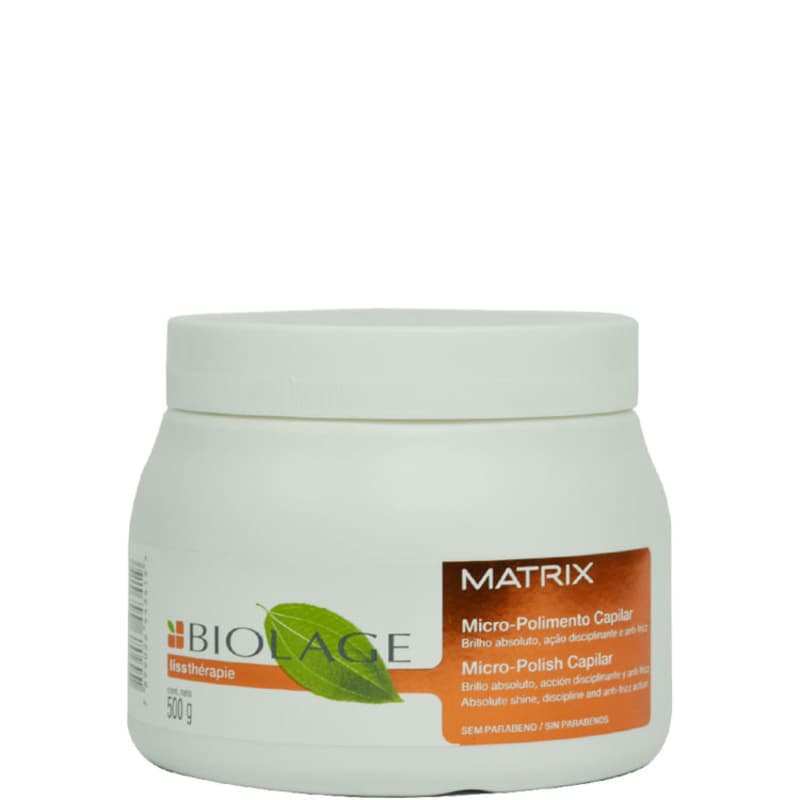 Matrix Biolage Lissthérapie Micro-Polimento Capilar - Tratamento 500g