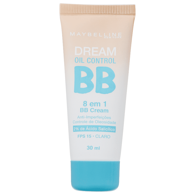 Maybelline Dream Oil Control 8 em 1 FPS 15 Claro - BB Cream 30ml