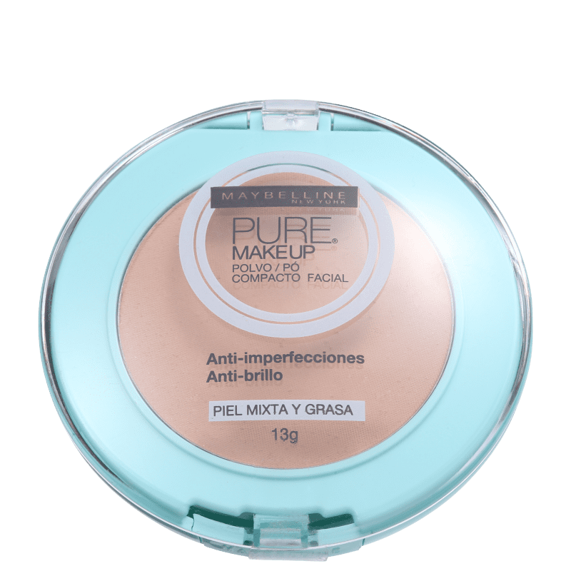 Maybelline Pure Makeup Dourado - Pó Compacto Natural 13g