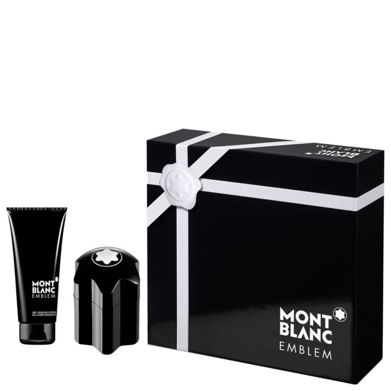 Conjunto Emblem Montblanc Masculino - Eau de Toilette 60ml + Gel de Banho 100ml