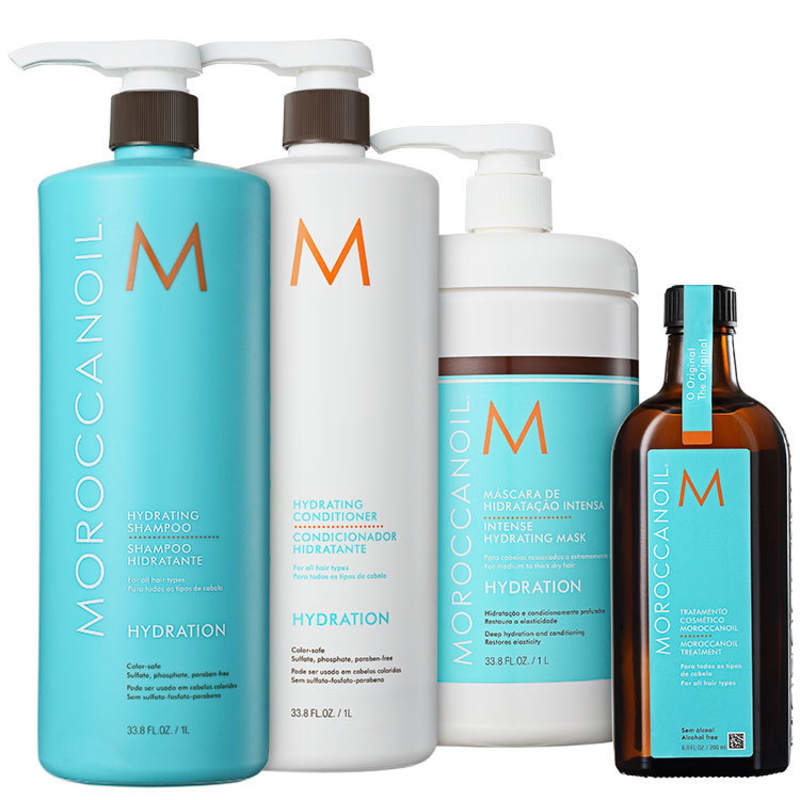 Kit Moroccanoil Hydration Treatment (4 Produtos)