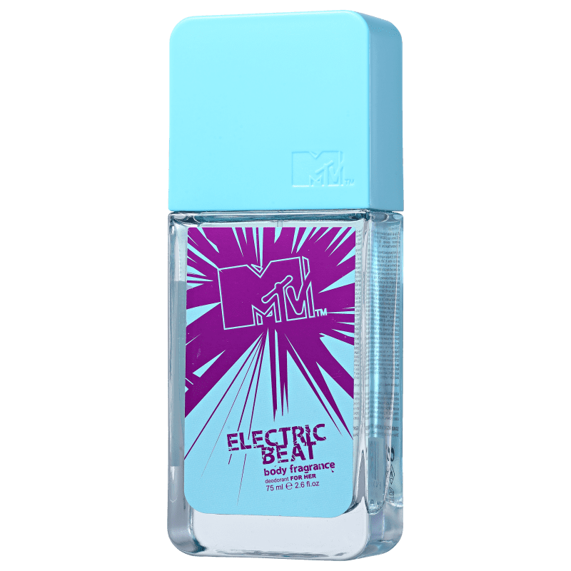MTV Eletric Beat Body Fragrance - Body Spray Feminino 75ml Menor preço em MTV Eletric Beat Body Fragrance - Body Spray Feminino 75ml