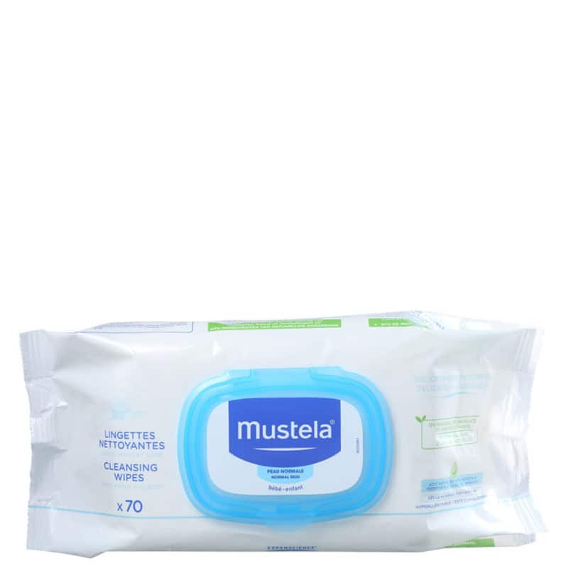 Mustela Bébé Dermo Soothing - Lenços de Limpeza (70 unidades)