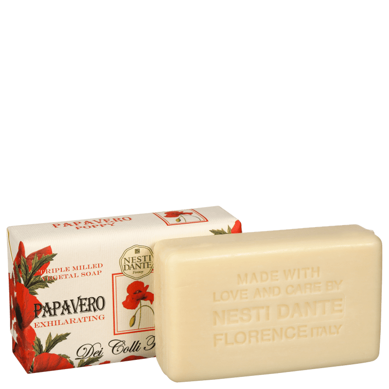 Nesti Dante Dei Colli Fiorentini Papoula - Sabonete em Barra 250g