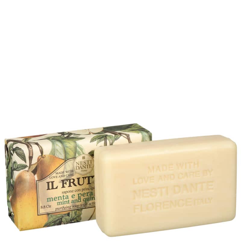 Nesti Dante Il Frutteto Menta e Pera Cotogna - Sabonete em Barra 250g