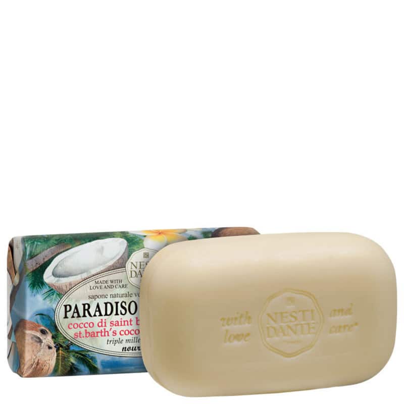 Nesti Dante Paradiso Tropicale Coco di Saint Barth e Frangipane - Sabonete em Barra 250g