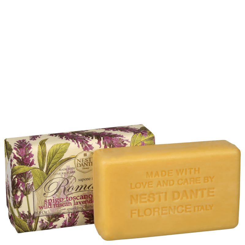 Nesti Dante Romantica Lavanda Toscana e Verbena - Sabonete em Barra 250g