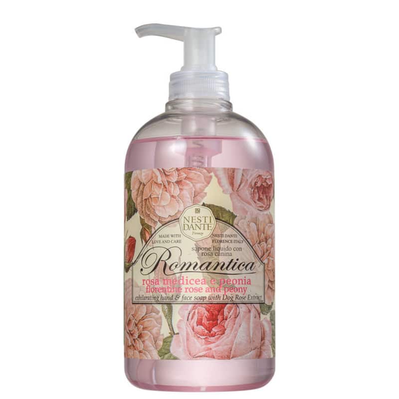 Nesti Dante Romantica Rosa Medicea e Peônia - Sabonete Líquido 500ml